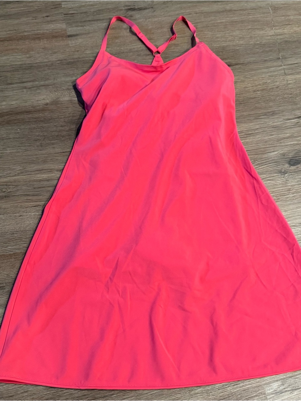 Outdoor Voices Petunia Pink Strappy Exercise Dress